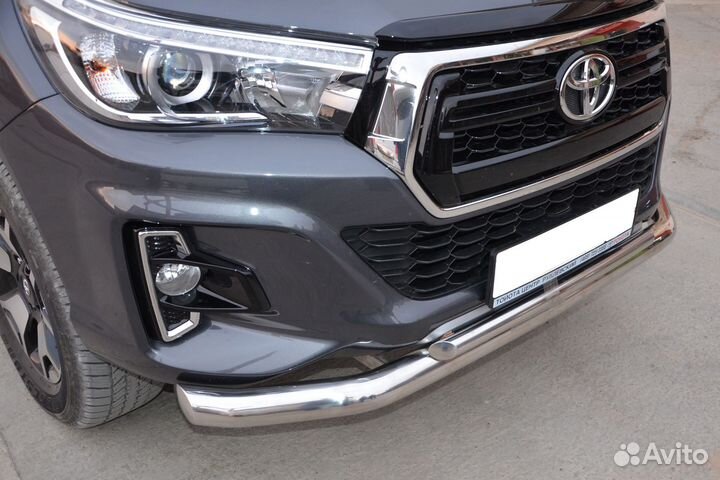 Защита бампера переднего Toyota Hilux Exclusive Bl