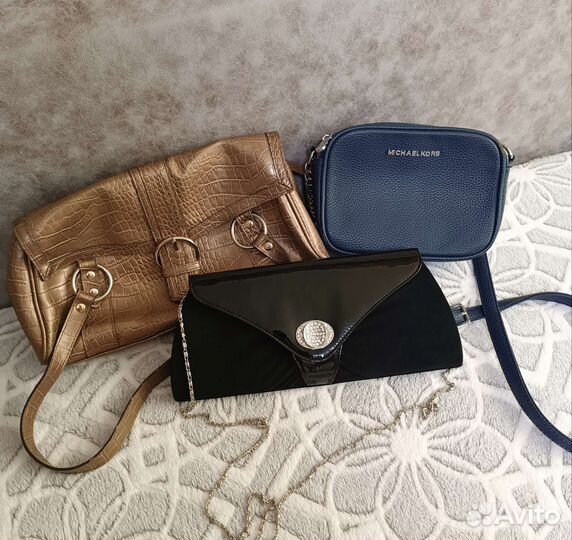 Клатч натуральная кожа