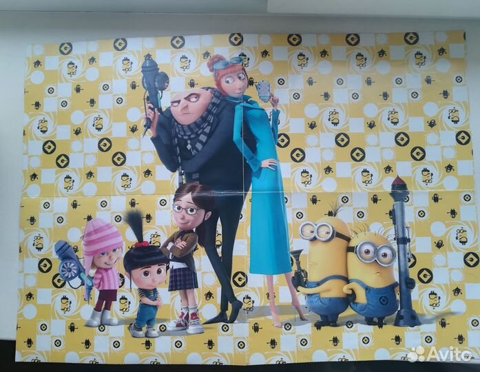 Миньоны альбом с карточками Гадкий Я 3 + игра