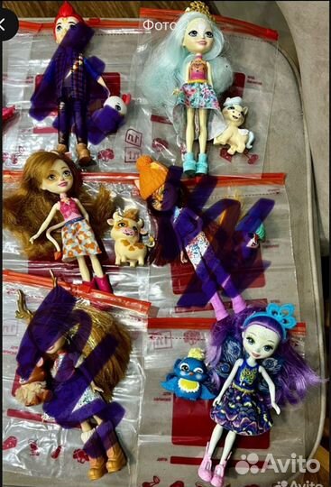 Энчантималс куклы с животными и наборы