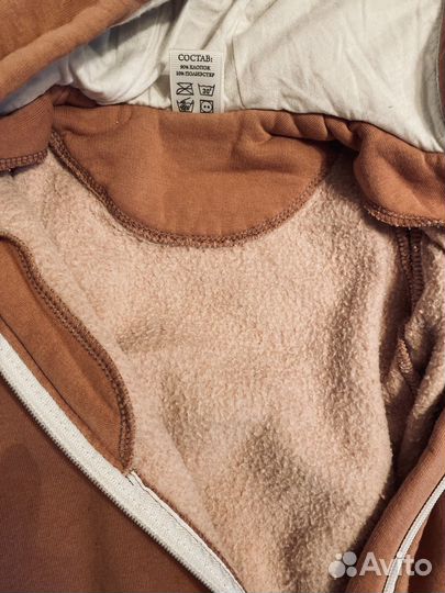 Комбинезон из футера с начесом 62