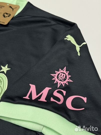 Футболка Милан Леау третья 24/25 S M L XL XXL