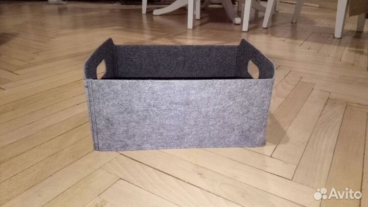 Корзина икеа бесто и набор коробок скубб