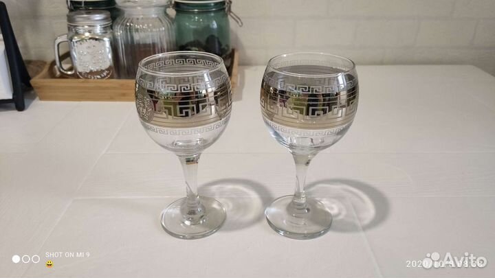 Фужеры и стопки набор