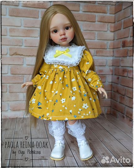 Кукла Paola Reina ooak