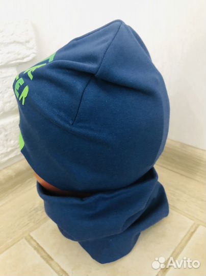 Новые шапочки со снудом для мал на 2-3 года