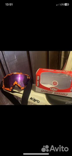 Очки для мотокросса