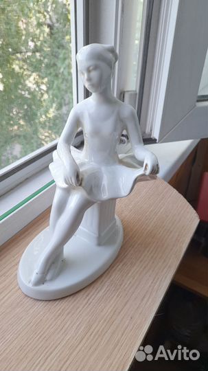 Фарфоровые статуэтки СССР балерина