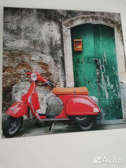 Картина стекло