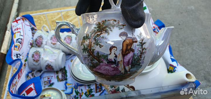 Чайник заварочный СССР + кружки