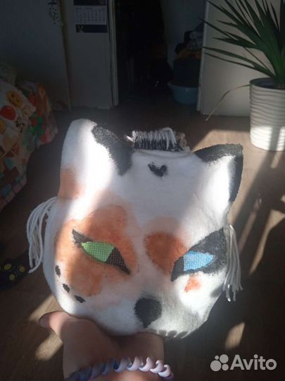 Маска кошки для квадробики