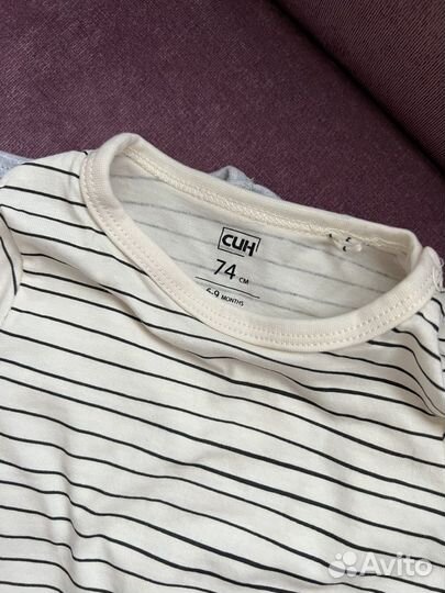 Комбинезон слип для малыша 74 Син