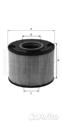 Фильтр топливный mann-filter pu 1033 x (pu1033x)