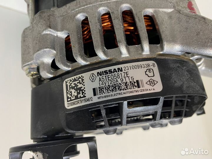 Генератор Renault Arkana 1.3 турбо H5H