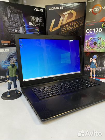 Ноутбук Asus x75vc intel core i5 8gb gt720 2gb ssd