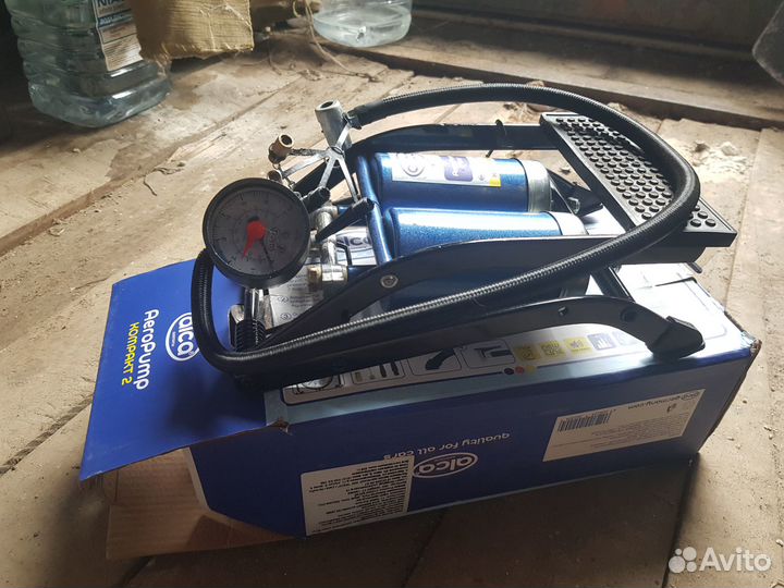 Насос автомобильный ножной