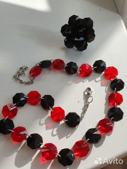 Комплект Byba Bijoux с кристаллами Swarovski