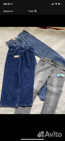 Джинсы:wrangler, C&A