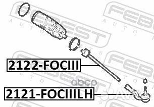 Тяга рулевая 2122fociii Febest
