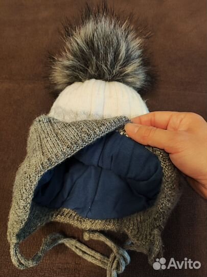 Шапка зимняя детская