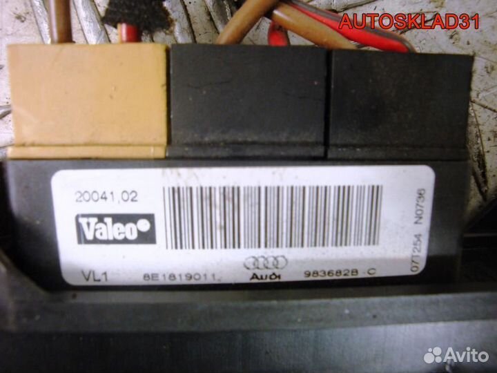 Радиатор отопителя электрич Audi A4 B6 8E1819011