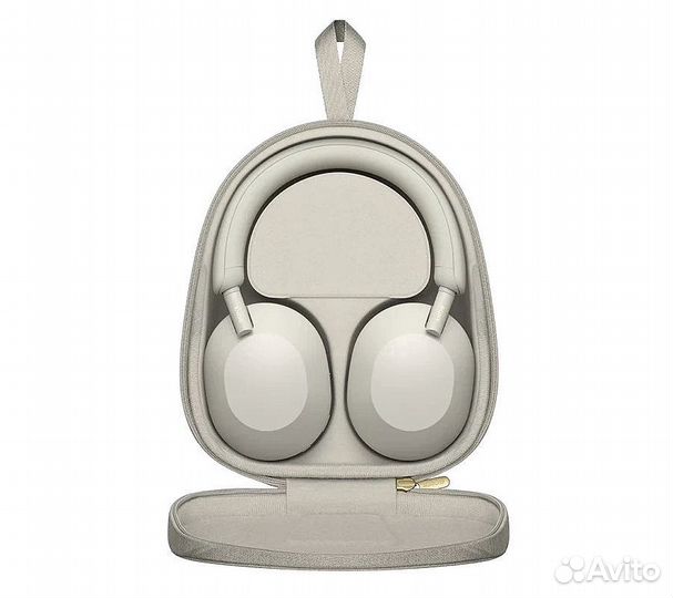 Наушники Sony WH-1000XM5, серебристый