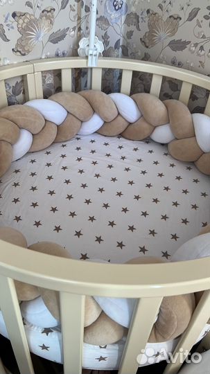 Матрас детский круглый