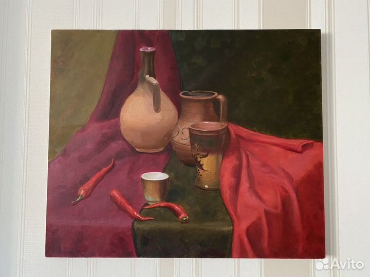 Картина маслом на холсте натюрморт