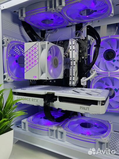 Белый игровой пк I5 12400F / RTX 4070 с гарантией