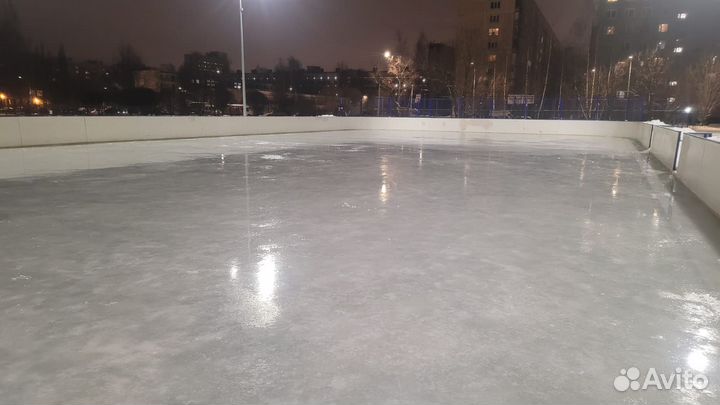 Заливка катка