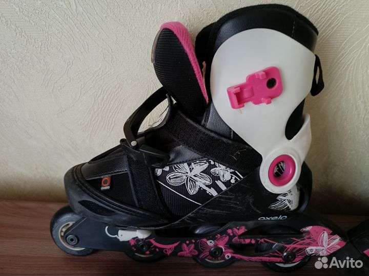 Роликовые коньки детские раздвижные (рр 36,37,38)