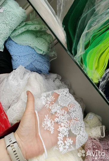 Кружево на сетке blumarine ширина 13-15см