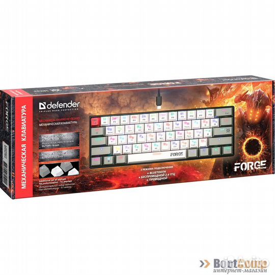 Клавиатура беспроводная Defender Forge GK-345