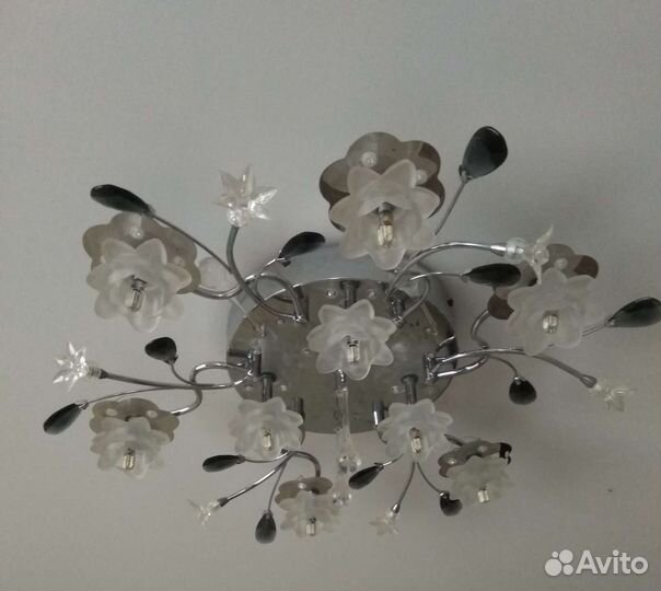 Люстра потолочная светодиодная бу