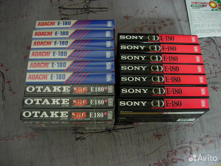 Видео кассеты Sony, Adachi