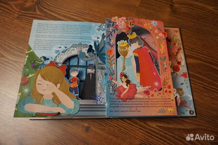 Щелкунчик Хоффманн книга pop-up