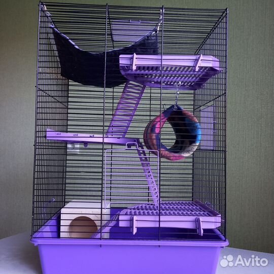 Клетка для хомяков, крыс, дегу