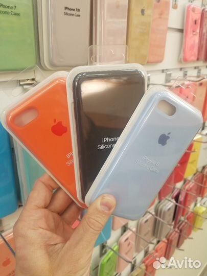 Чехол Silicone Case iPhone 8