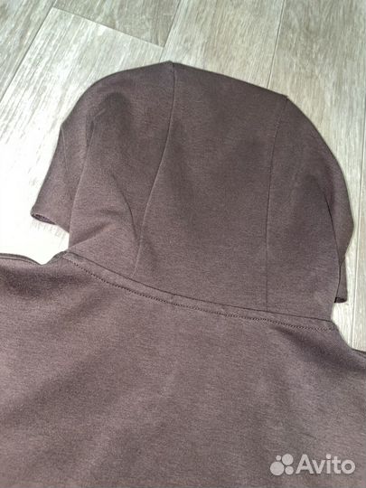 Кофта nike tech fleece коричневая