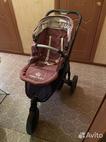 Коляска 2 в 1 happy baby