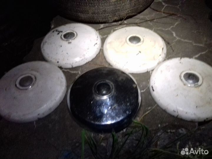 Колпаки хром Москвич 408