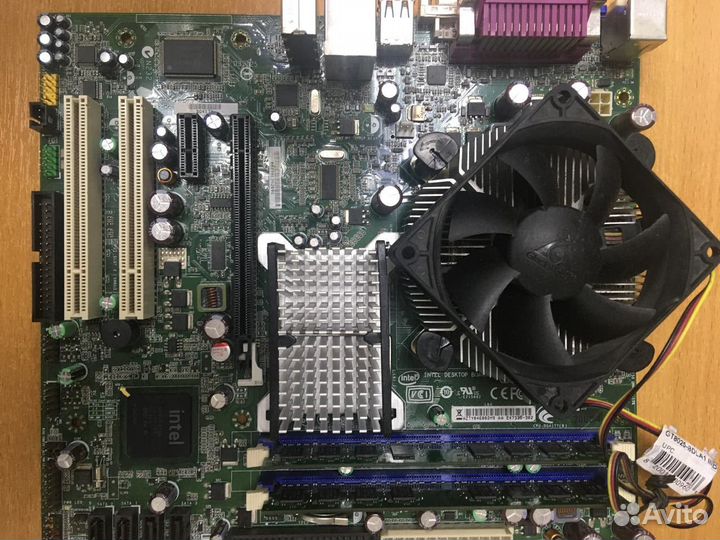 Материнская плата 775Intel G41TY + Core Quad