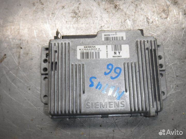 Блок управления двигателем Daewoo Matiz 2007