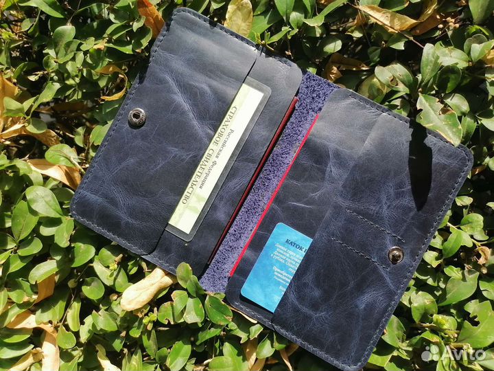 Докхолдер из кожи новый, обложка на документы