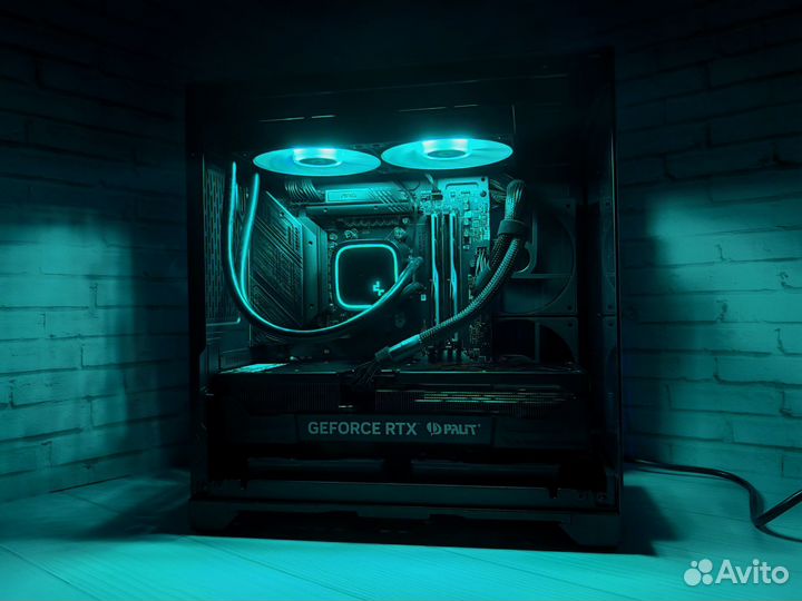 Игровой пк, новый пк, R7 7800X3D, RTX 4080 super