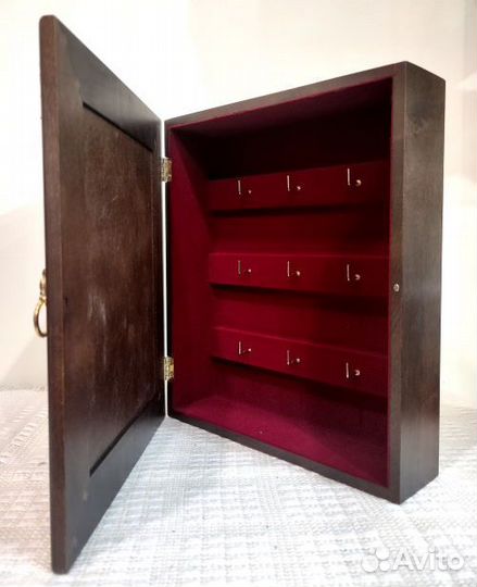 Ключница деревянная «Счастья этому дому»