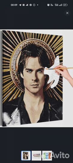 Картина по номерам новая