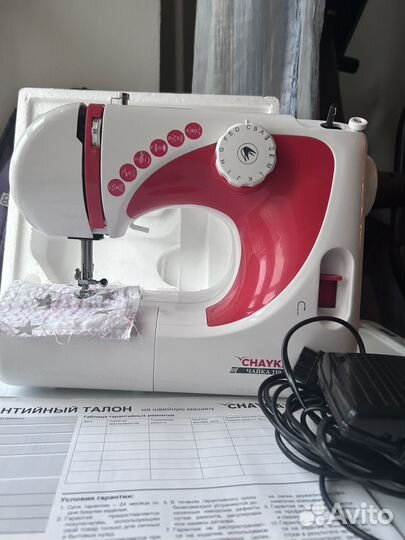 Швейная машинка чайка 110