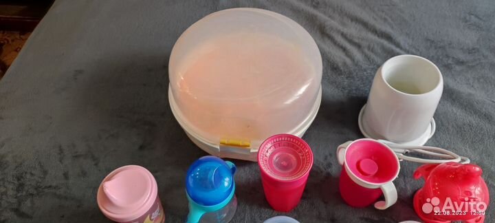 Стерилизатор, подогреватель,бутылки и поильники