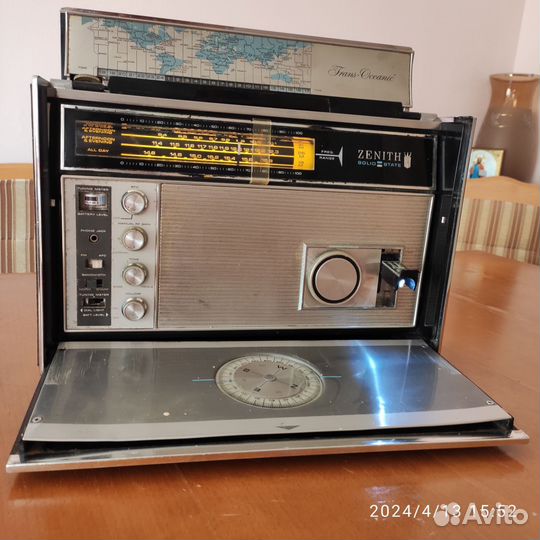 Zenith Royal 7000 Trans-Oceanic, полностью рабочий